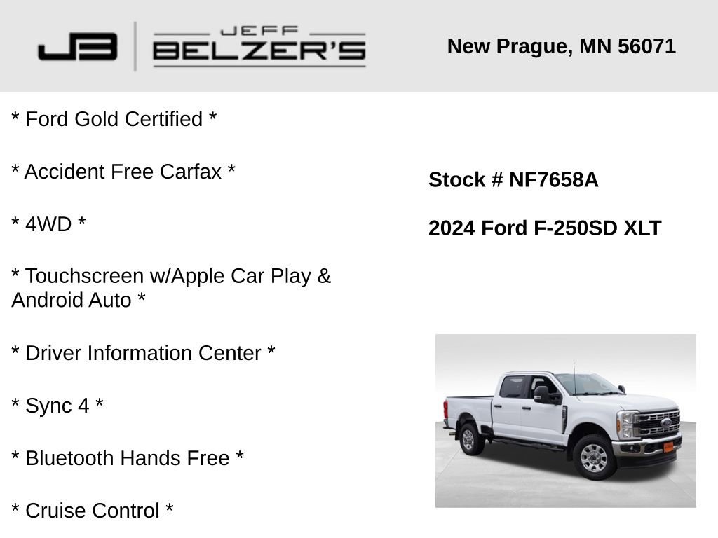 Certified 2024 Ford F250 XLT w/ FX4 Off-Road Package image 2