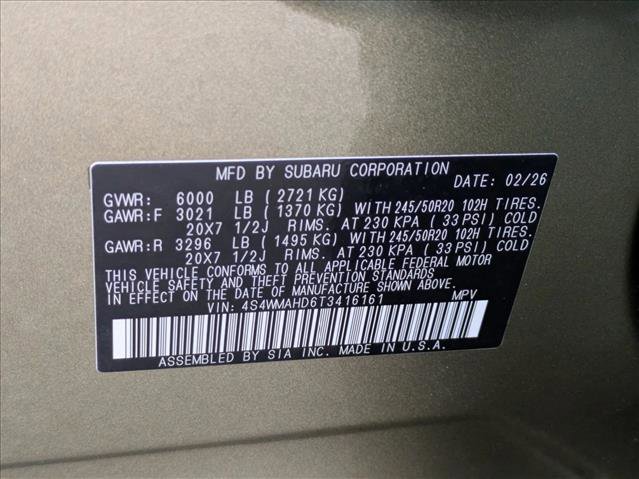 New 2026 Subaru Ascent Limited Bronze AWD/4WD image 18