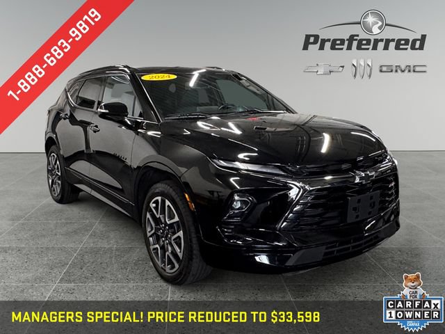 Certified 2024 Chevrolet Blazer RS