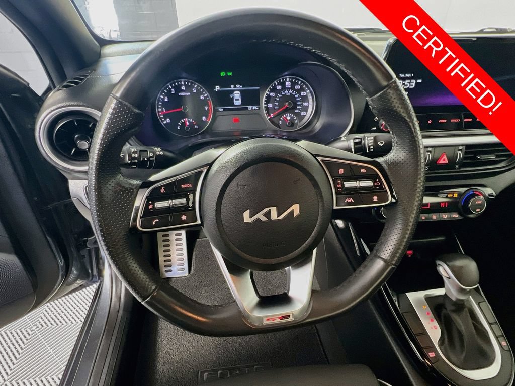 Certified 2023 Kia Forte GT-Line w/ GT-Line Technology Package FWD image 12
