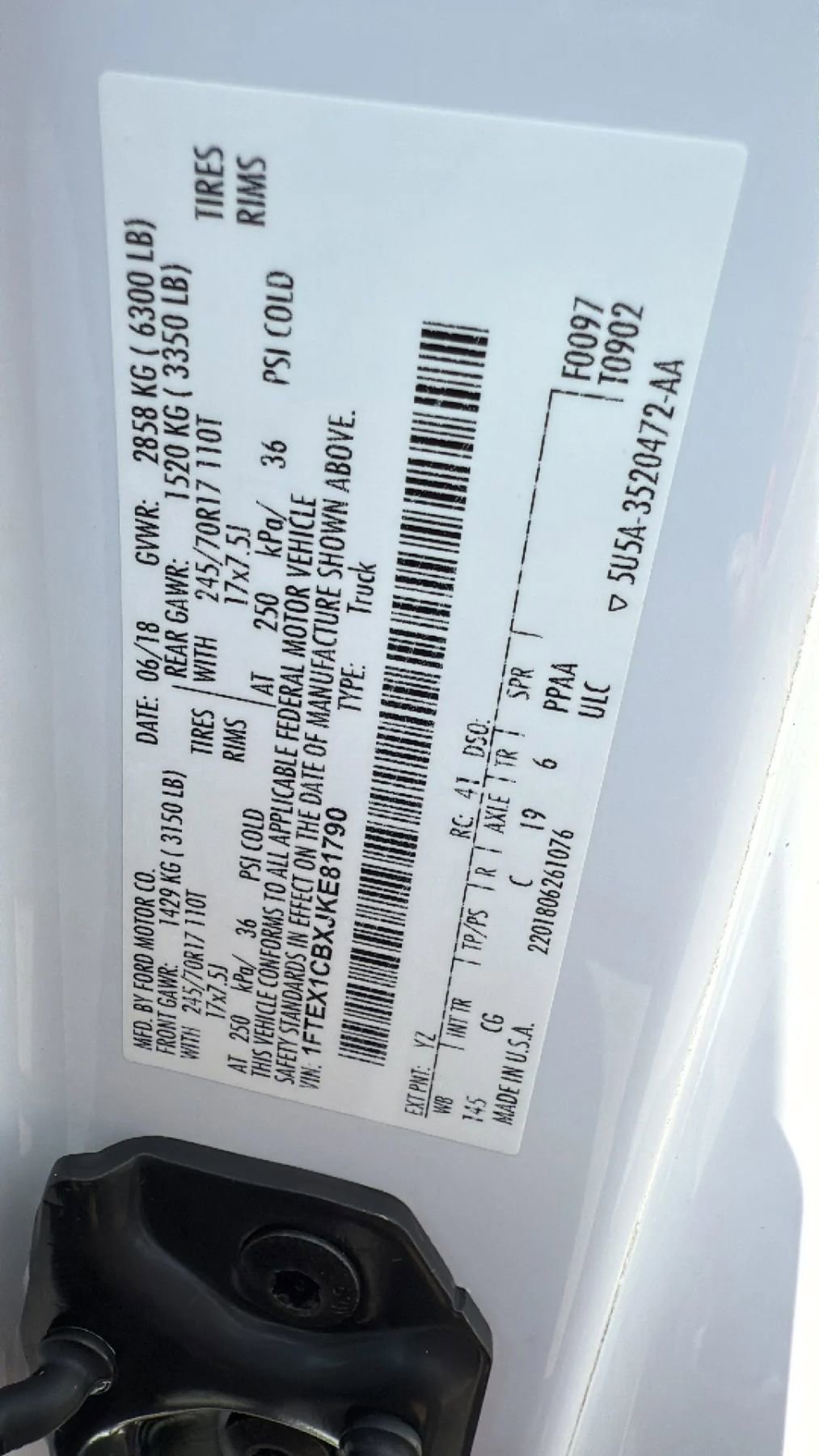 Used 2018 Ford F150 XL w/ Equipment Group 101A Mid image 30