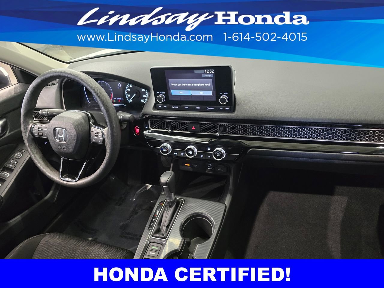 Certified 2022 Honda Civic LX image 9