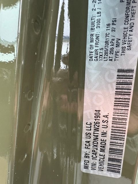 New 2026 Jeep Wrangler Unlimited Sport image 47