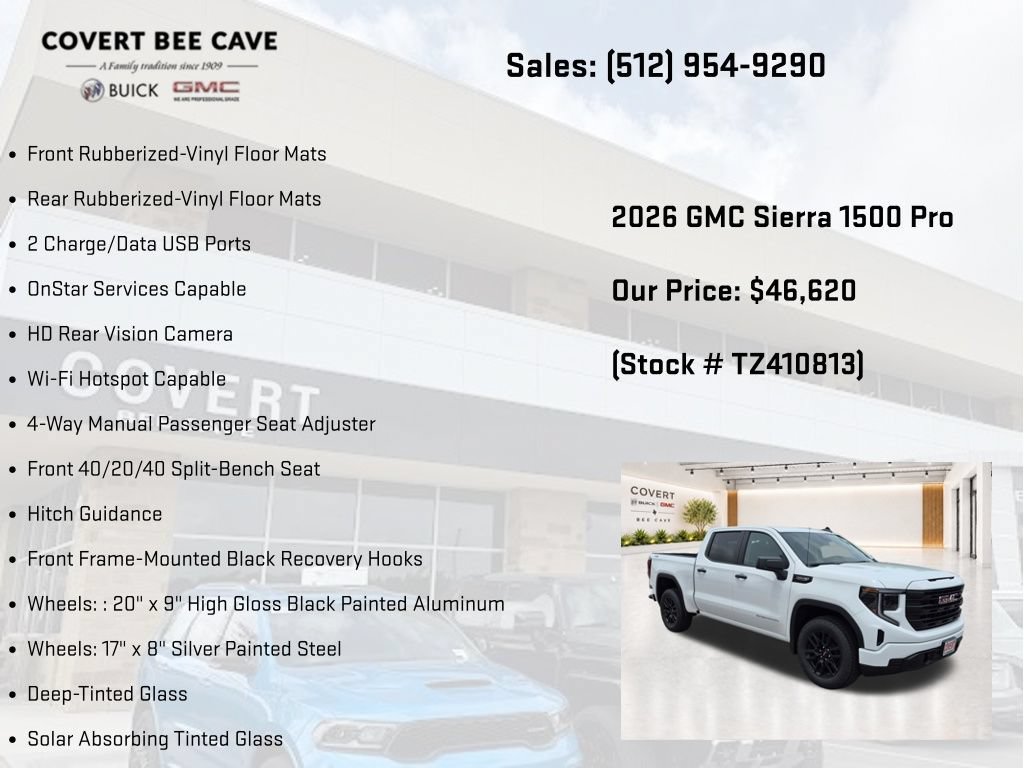 New 2026 GMC Sierra 1500 Pro w/ Graphite Edition AWD/4WD image 37