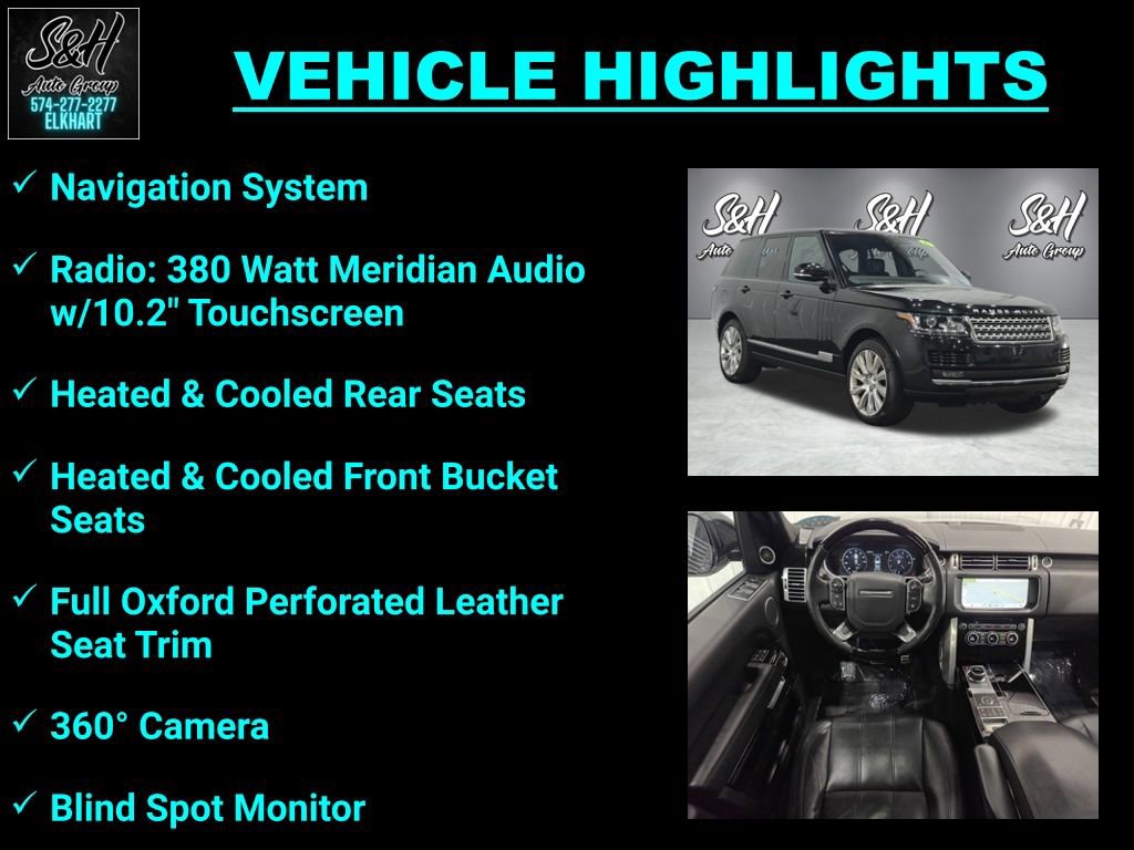 Used 2017 Land Rover Range Rover Supercharged image 3