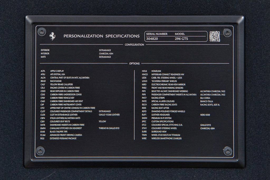 Used 2024 Ferrari 296 GTS image 42