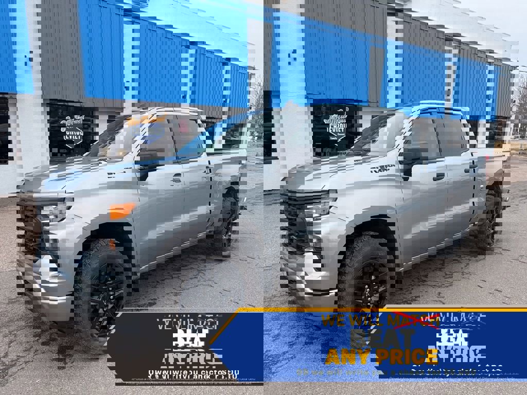 New 2026 Chevrolet Silverado 1500 Custom w/ Turbomax Blackout Package image 1