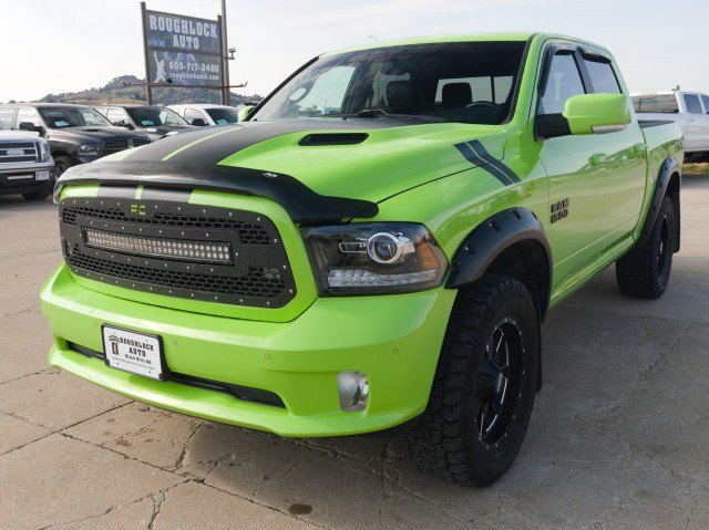 Used 2017 RAM 1500 Sport w/ Sublime Green Sport Package AWD/4WD image 2