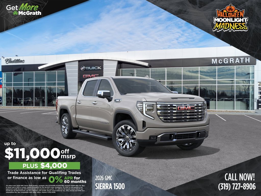 New 2026 GMC Sierra 1500 Denali