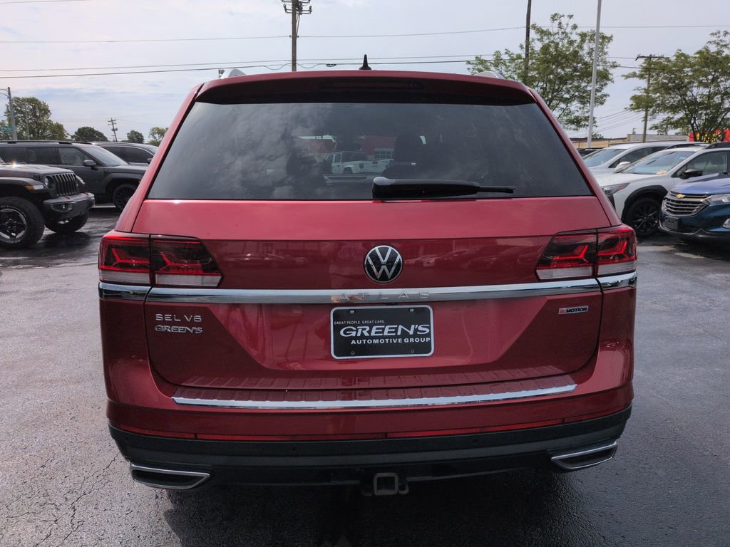 Used 2021 Volkswagen Atlas SEL Premium AWD/4WD image 4