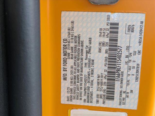 New 2026 Ford Mustang GT Premium w/ GT Performance Package image 22