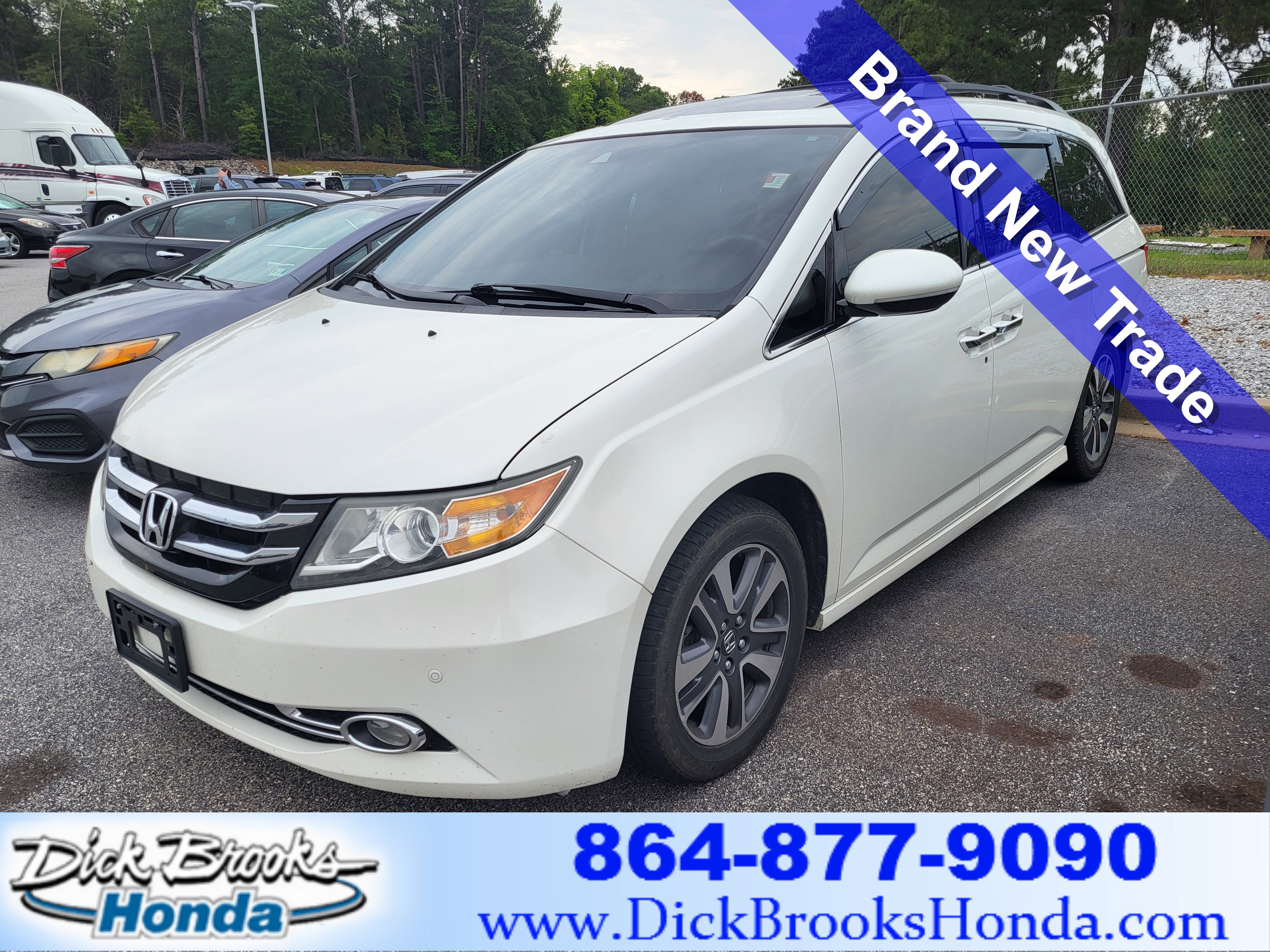 Used 2015 Honda Odyssey Touring Elite