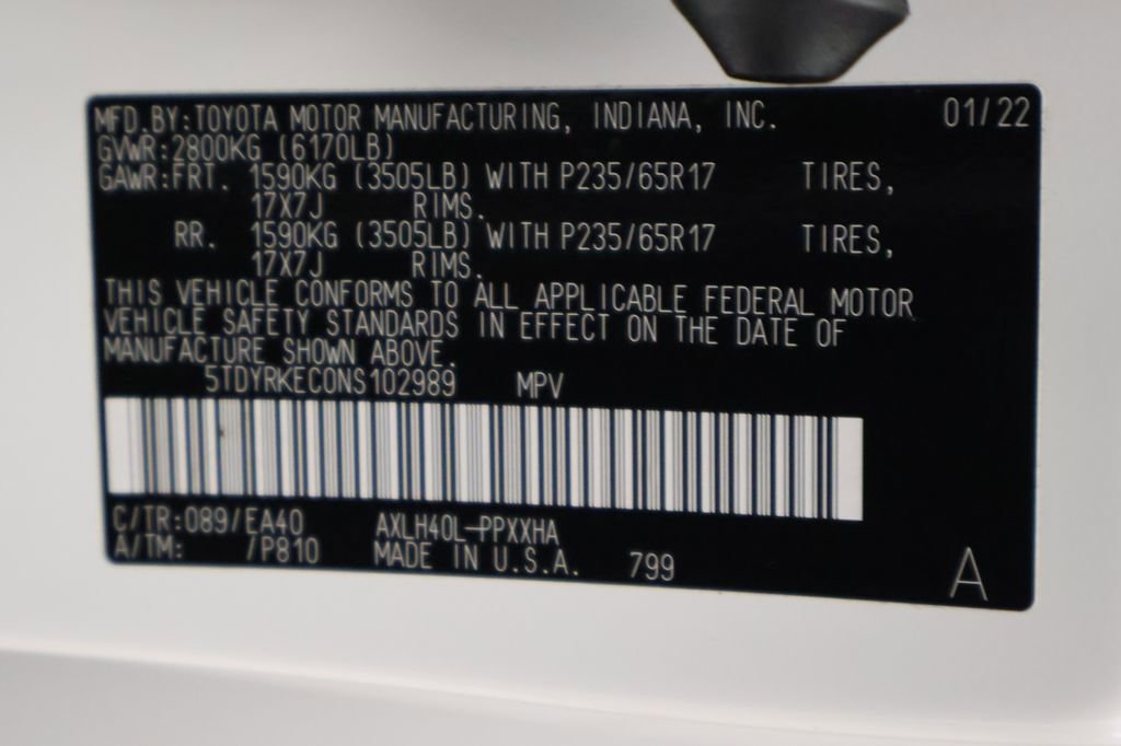 Used 2022 Toyota Sienna XLE FWD image 17