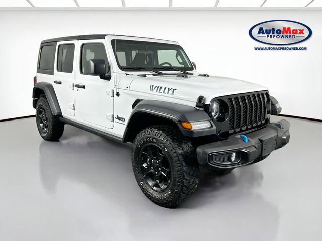 Used 2023 Jeep Wrangler Willys 4xe w/ Cold Weather Group image 1