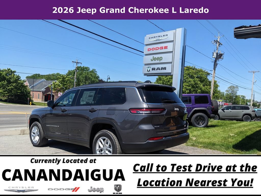 New 2026 Jeep Grand Cherokee L Laredo AWD/4WD image 8