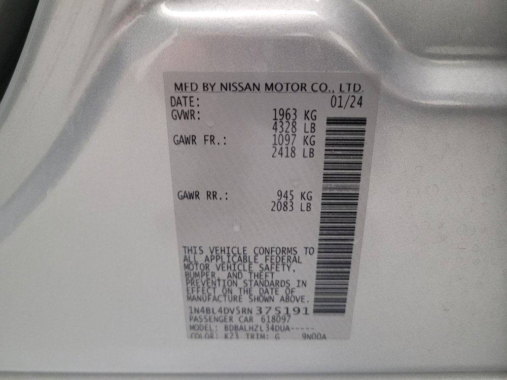 Used 2024 Nissan Altima 2.5 SV image 33