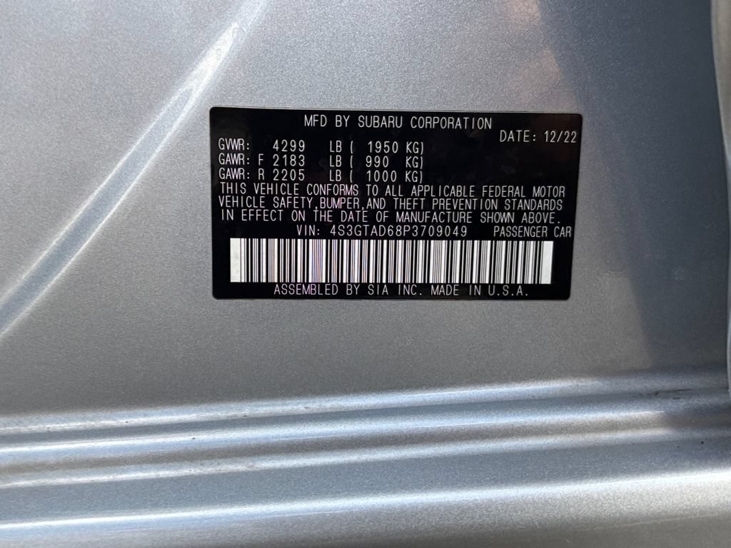 Used 2023 Subaru Impreza 2.0i Premium AWD/4WD image 30