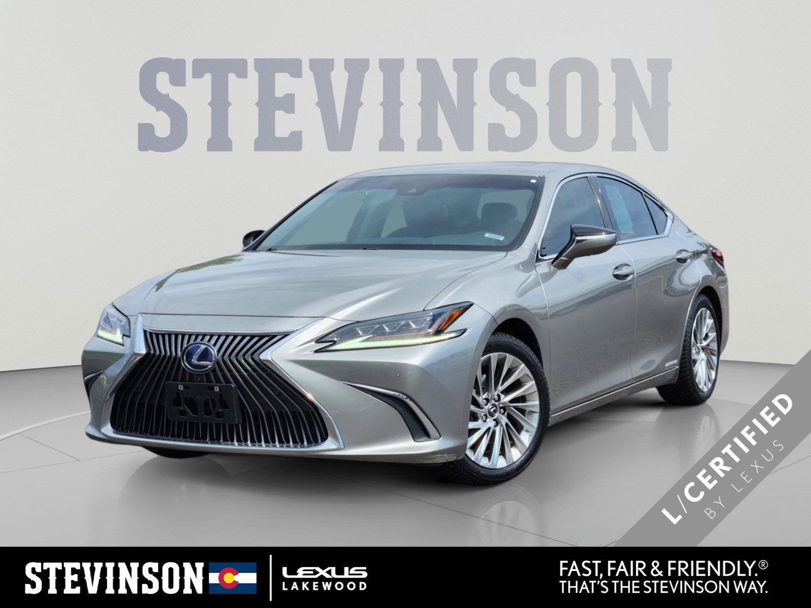 Certified 2021 Lexus ES 300h w/ Luxury Package FWD image 1