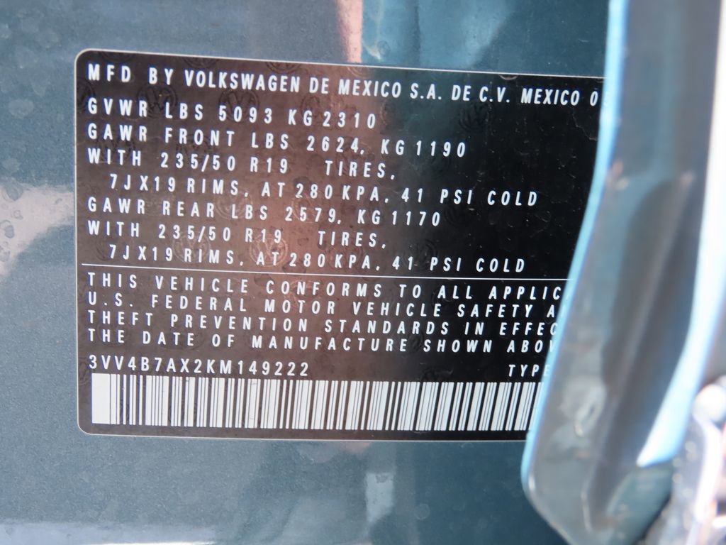 Used 2019 Volkswagen Tiguan SEL Premium AWD/4WD image 21