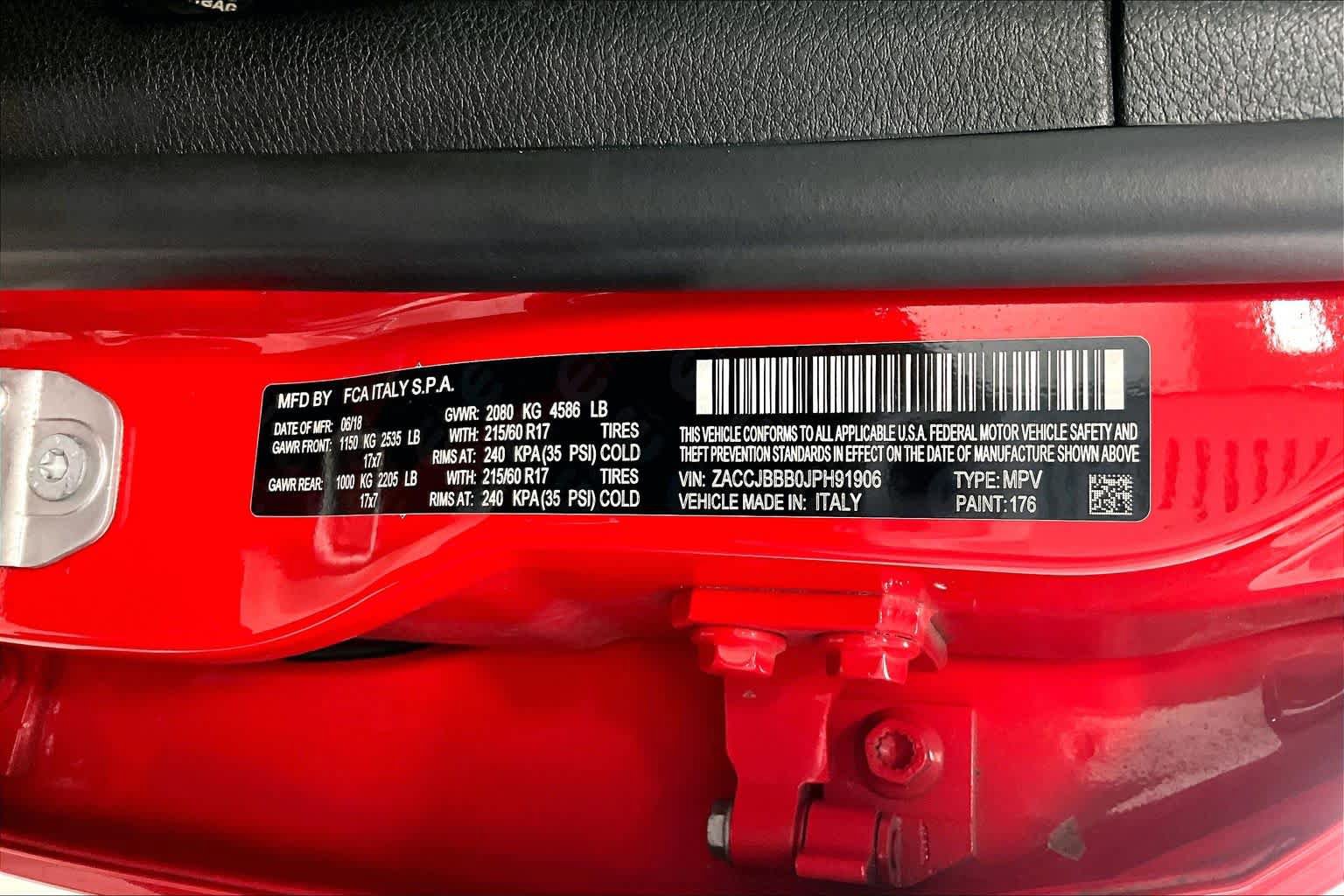 Used 2018 Jeep Renegade Latitude w/ Cold Weather Group AWD/4WD image 18