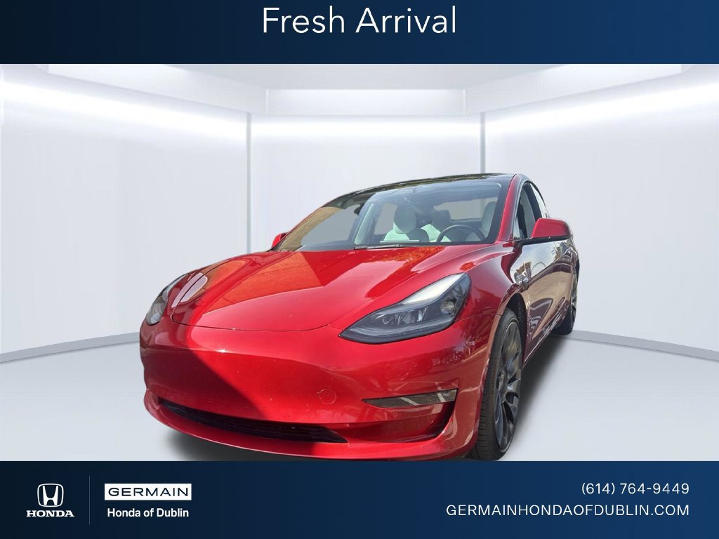 Used 2022 Tesla Model 3 Performance AWD/4WD image 1