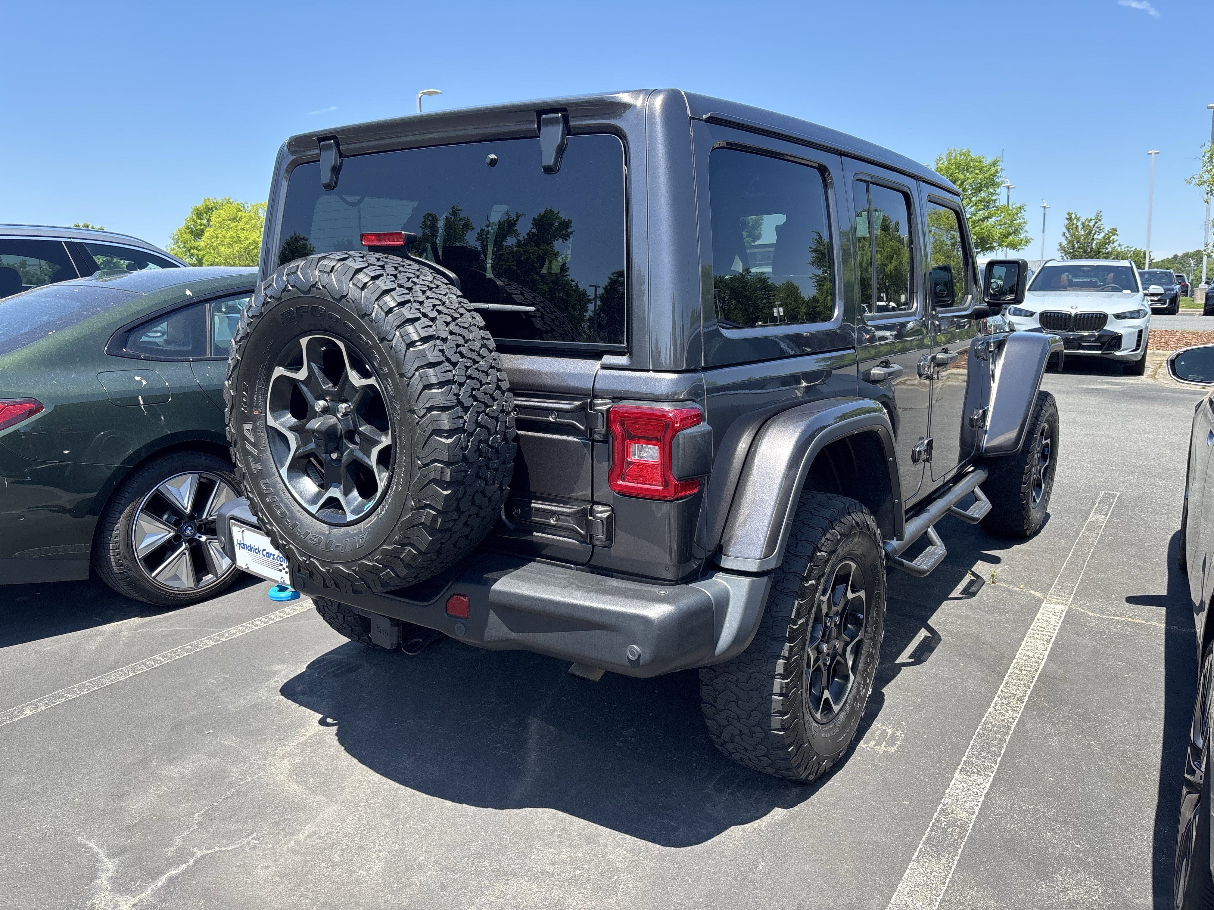 Used 2021 Jeep Wrangler Unlimited Rubicon 4xe w/ Steel Bumper Group AWD/4WD image 24