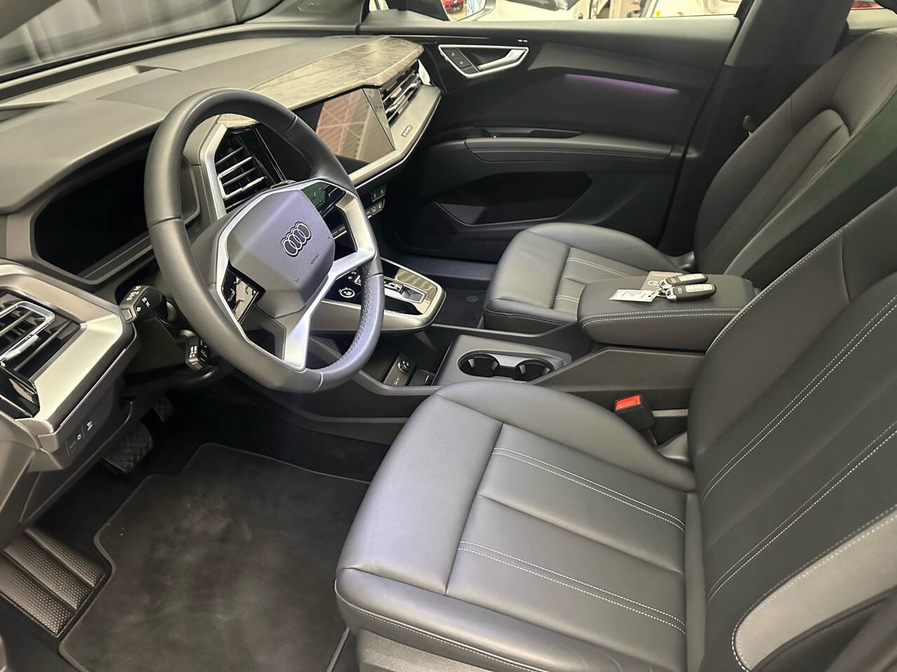 Used 2023 Audi Q4 e-tron Prestige w/ Black Optic Package AWD/4WD image 14