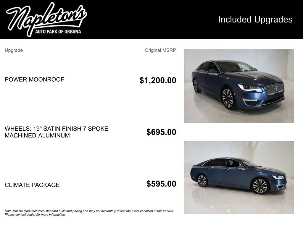 Used 2018 Lincoln MKZ Reserve w/ Climate Package FWD image 27