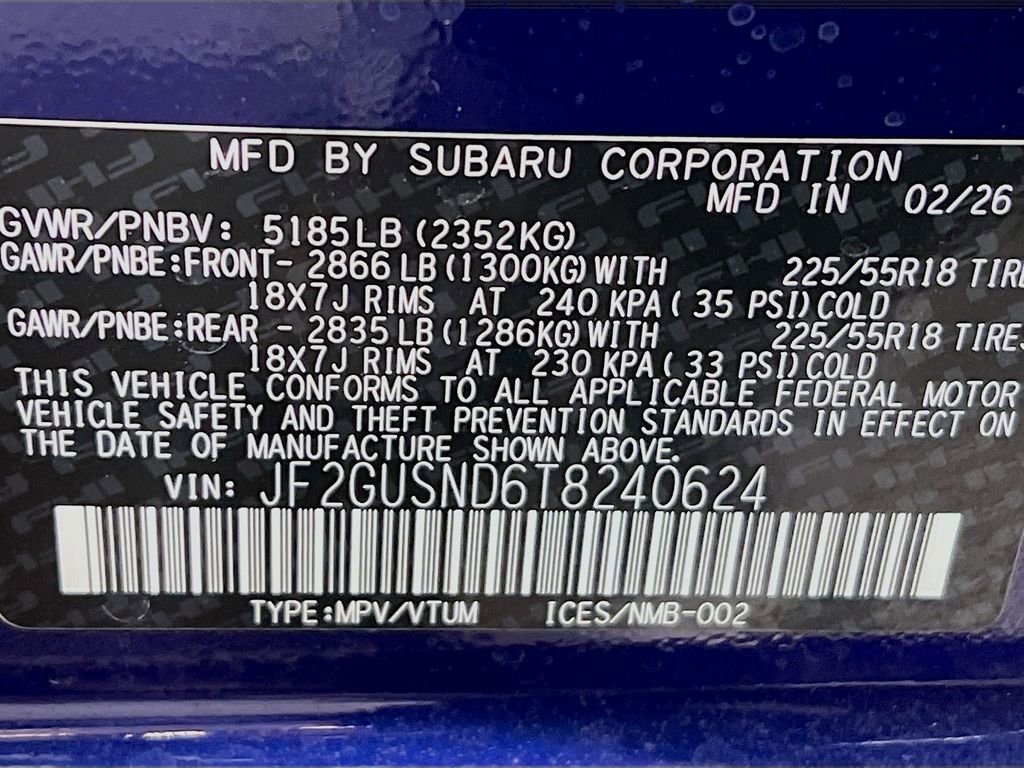 New 2026 Subaru Crosstrek 2.5i Limited image 23