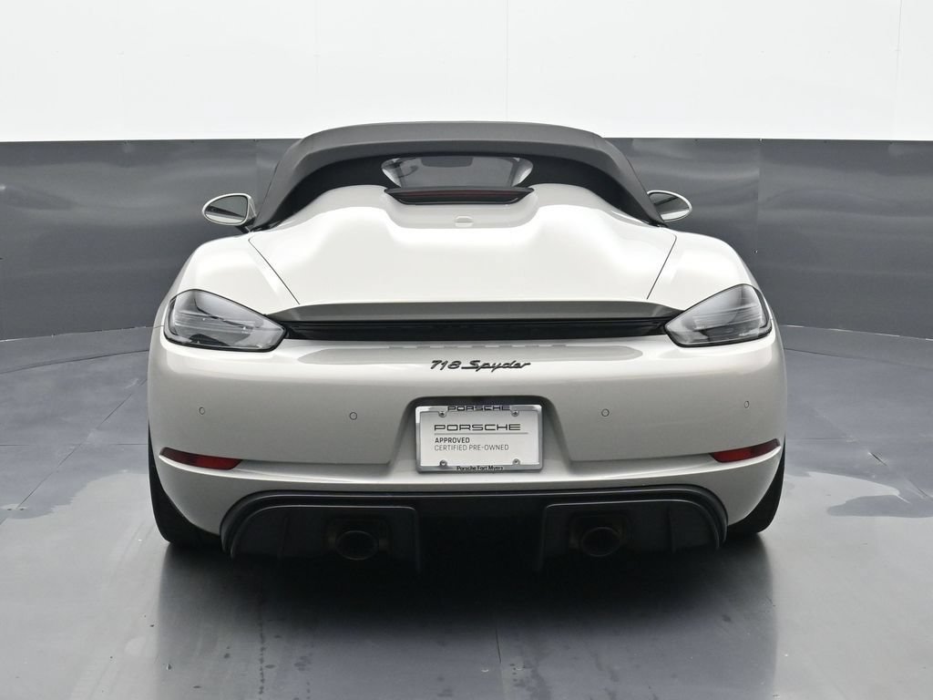 Certified 2023 Porsche 718 Boxster Spyder RWD image 18