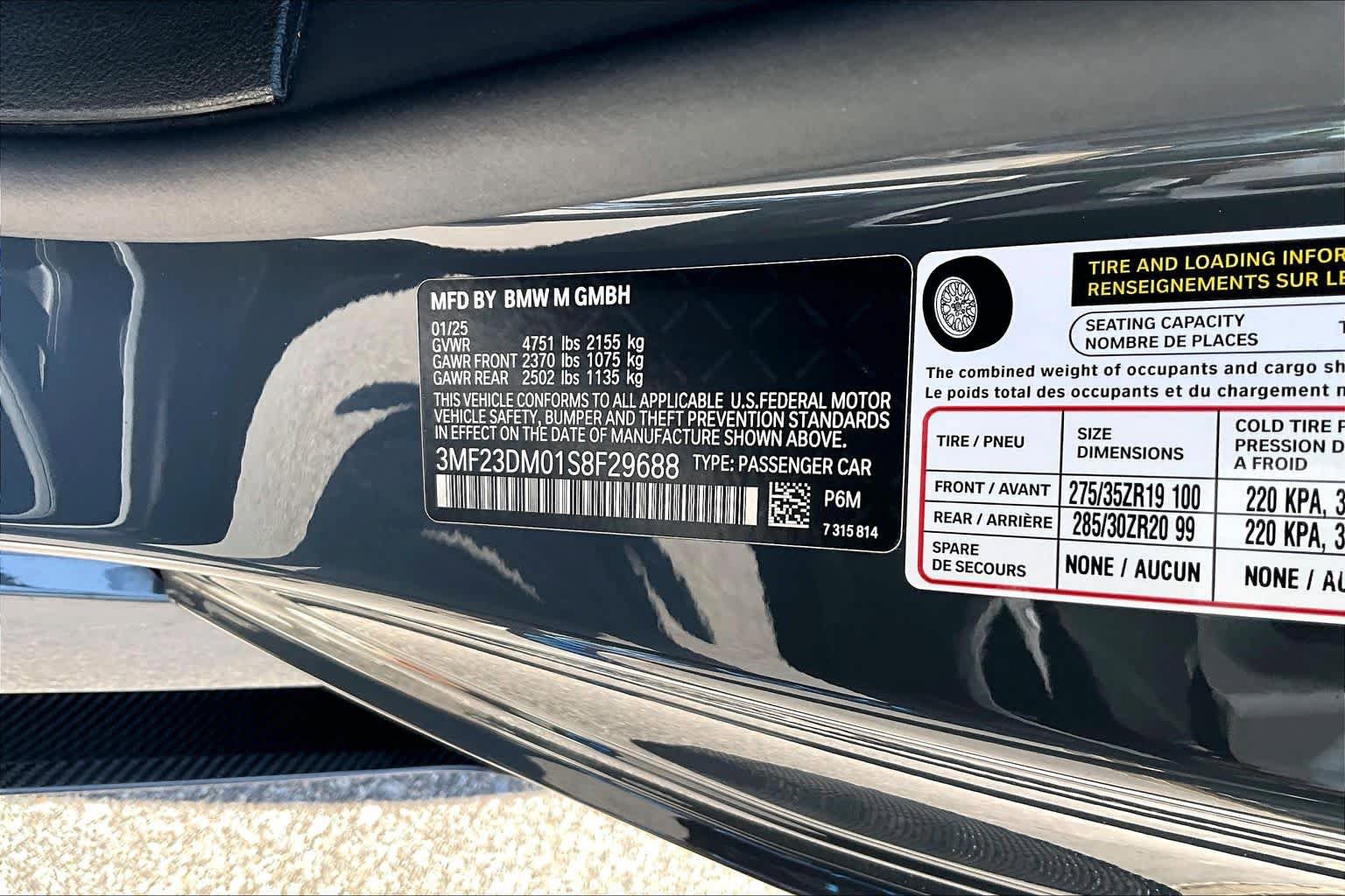 Used 2025 BMW M2 w/ Lighting Package RWD image 36