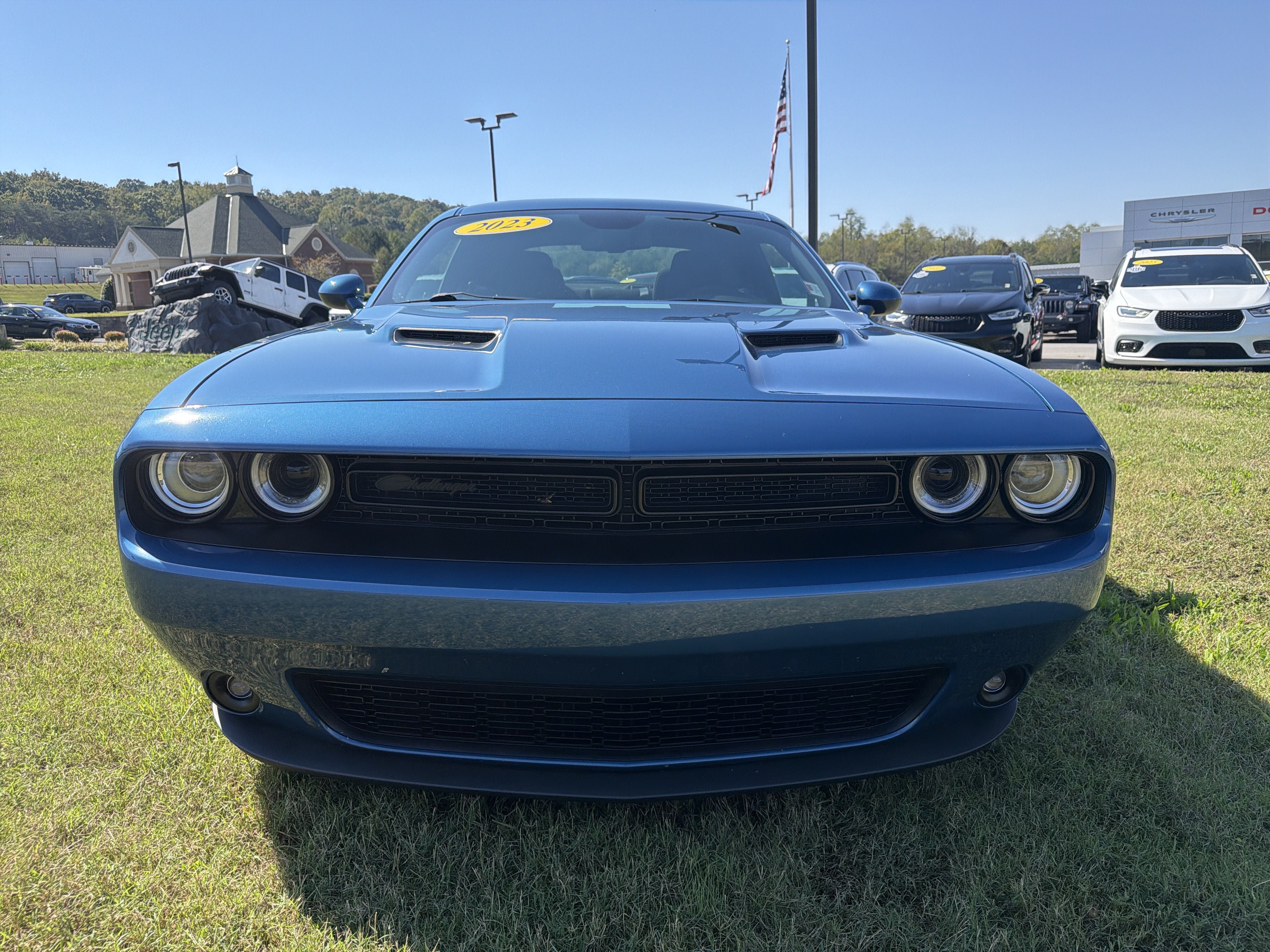 Used 2023 Dodge Challenger SXT w/ Blacktop Package RWD image 3
