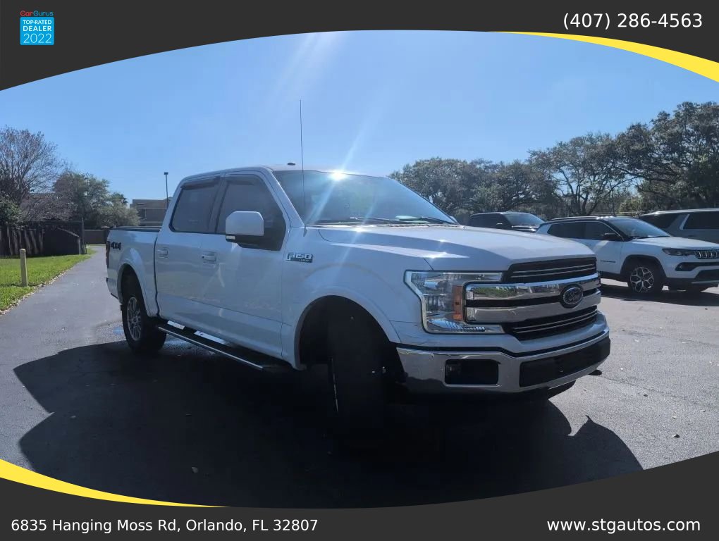 Used 2018 Ford F150 Lariat w/ Trailer Tow Package AWD/4WD image 7