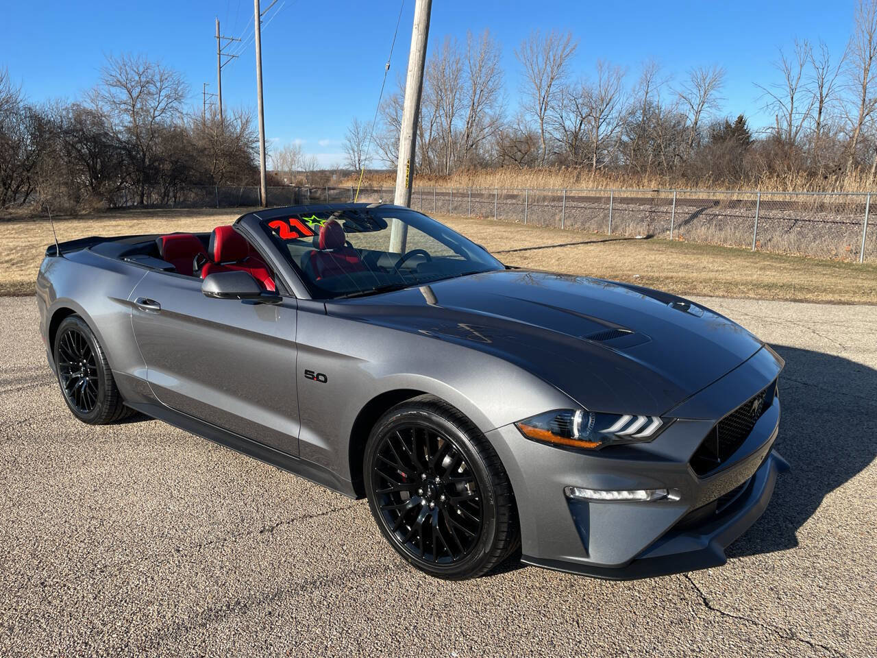 Used 2021 Ford Mustang GT Premium w/ GT Performance Package RWD image 90