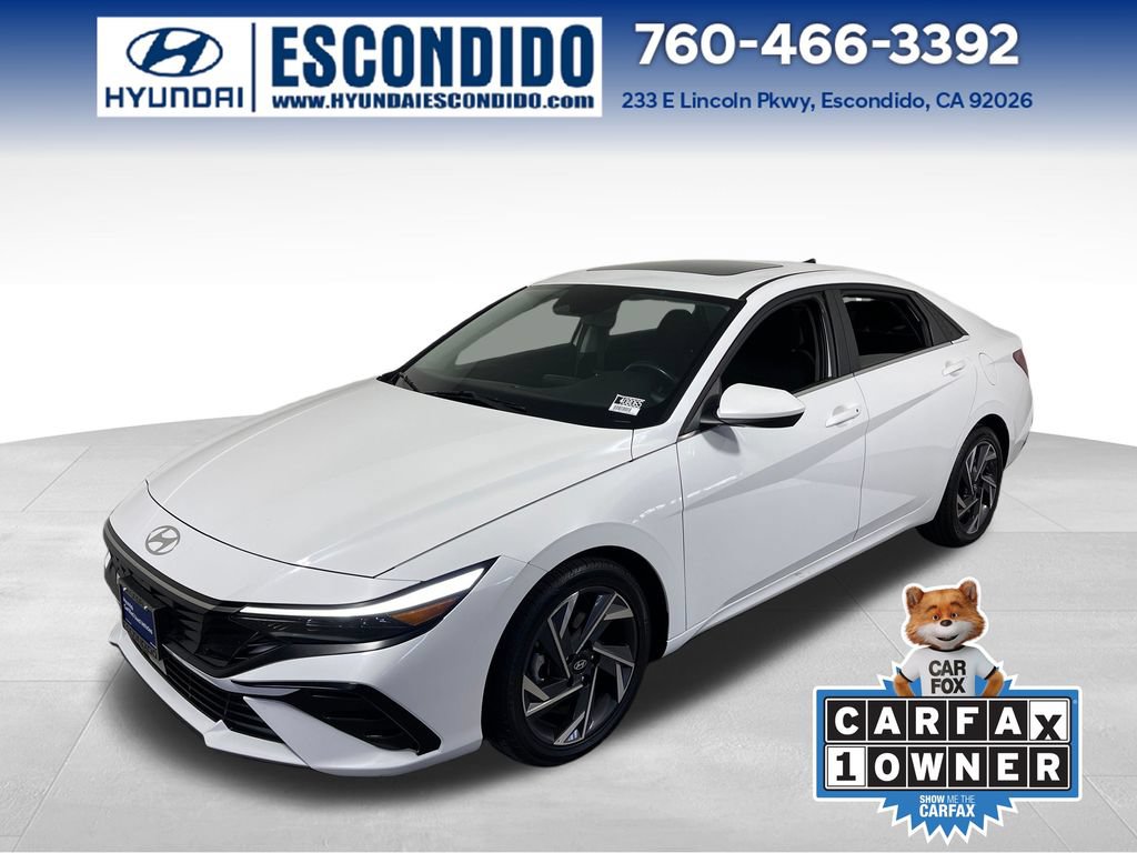 Certified 2025 Hyundai Elantra SEL
