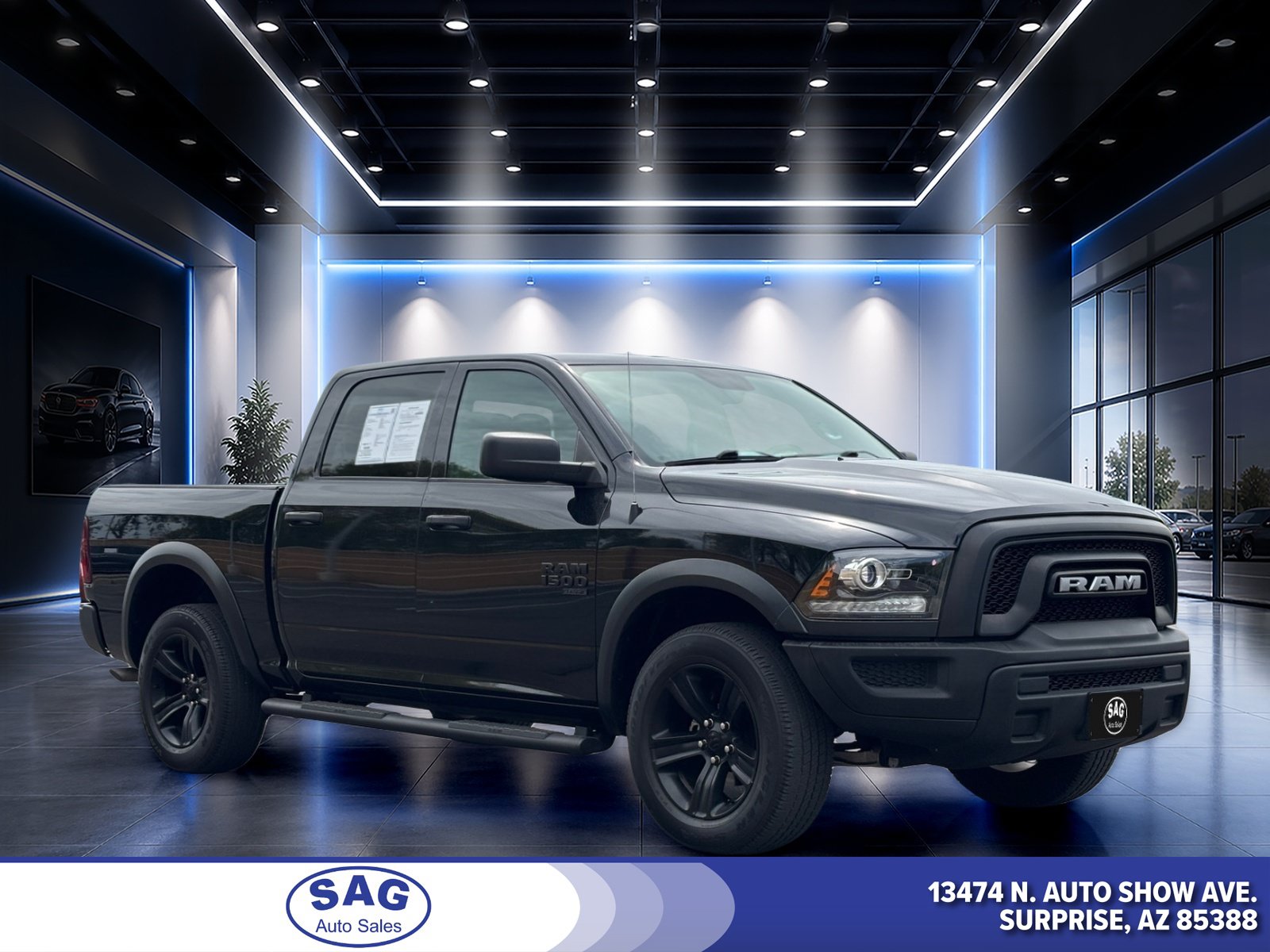 Used 2022 RAM 1500 Warlock w/ Electronics Group