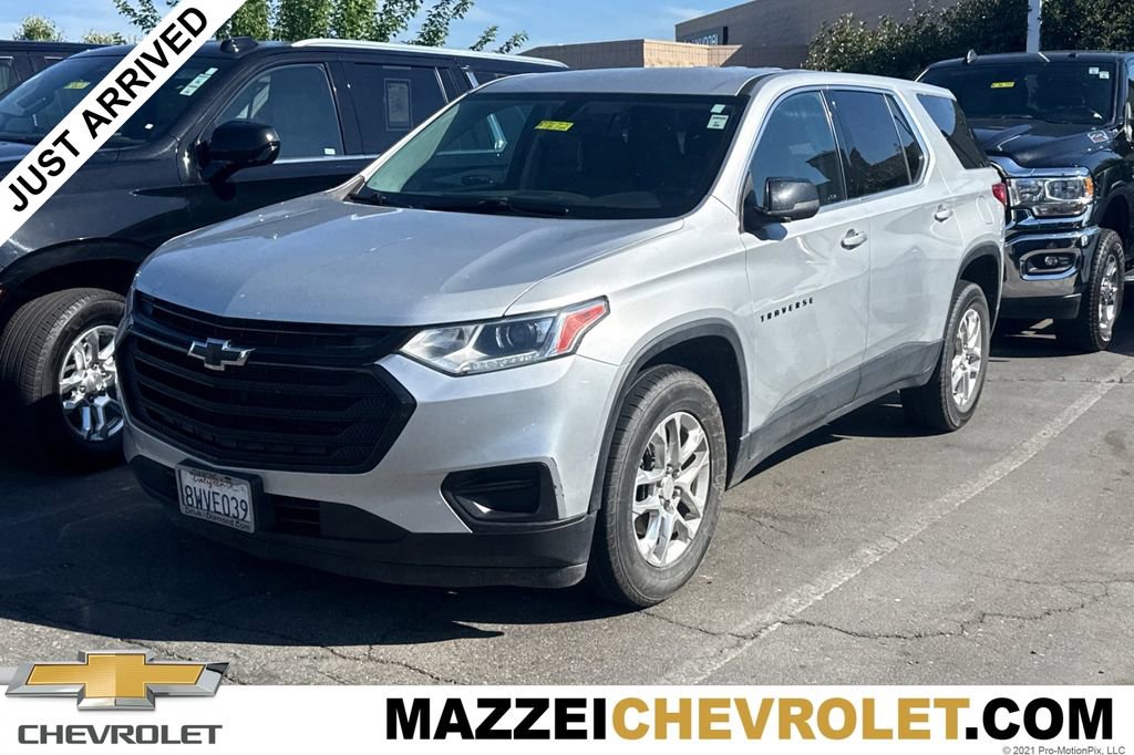 Used 2021 Chevrolet Traverse LS w/ LPO, Blackout Package