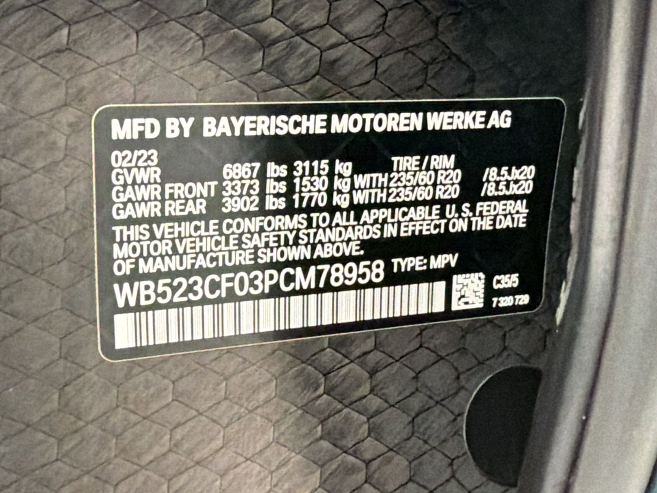 Certified 2023 BMW iX xDrive50 w/ Premium Package AWD/4WD image 21