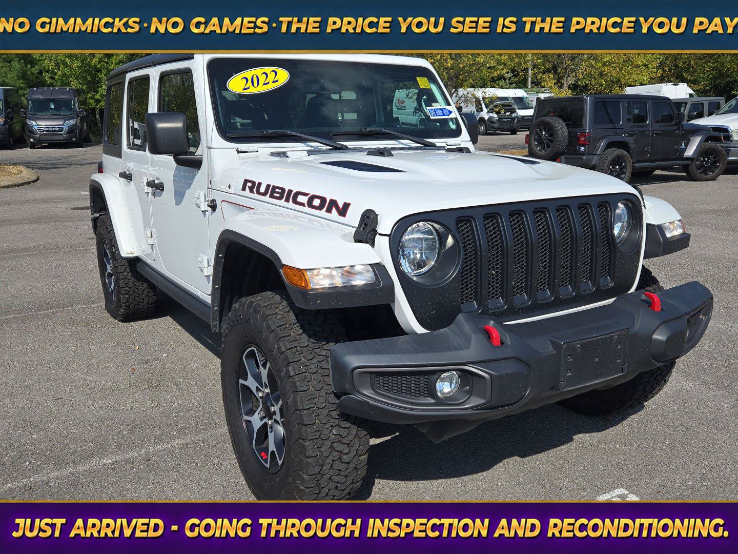 Used 2022 Jeep Wrangler Unlimited Rubicon w/ Dual Top Group AWD/4WD image 1