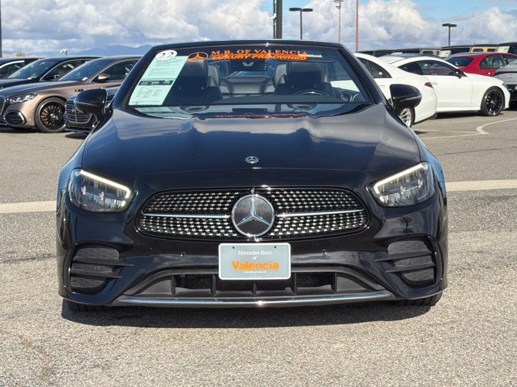 Certified 2022 Mercedes-Benz E 450 Cabriolet w/ AMG Line image 3