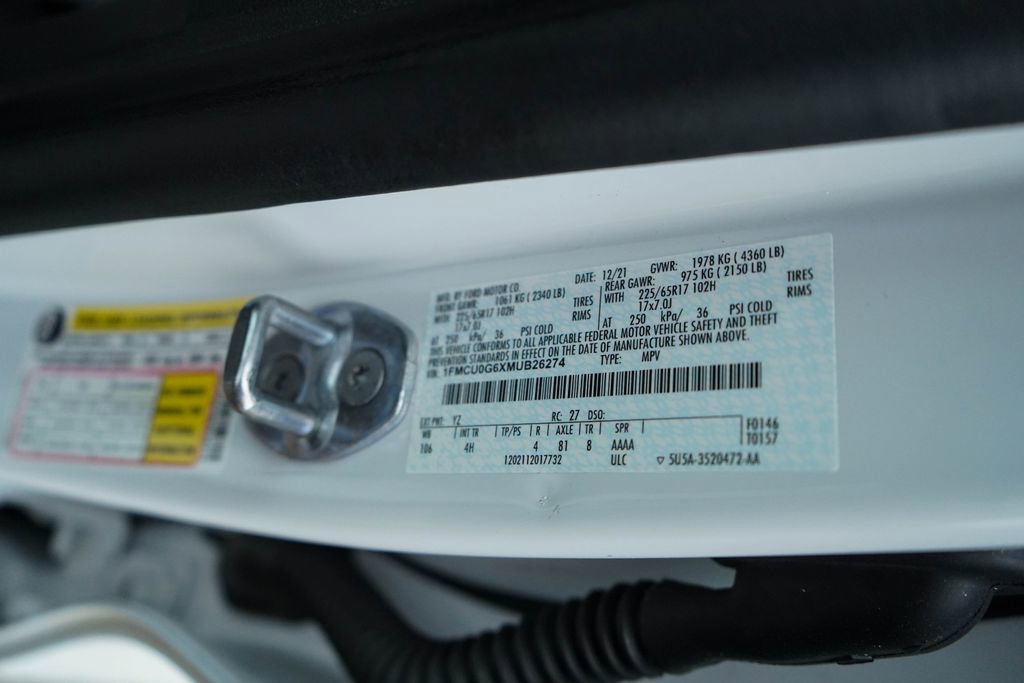 Used 2021 Ford Escape SE w/ Convenience Package image 37