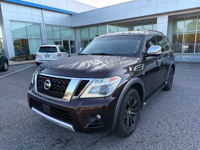 Used 2017 Nissan Armada Platinum w/ Captain Seat Package RWD image 1