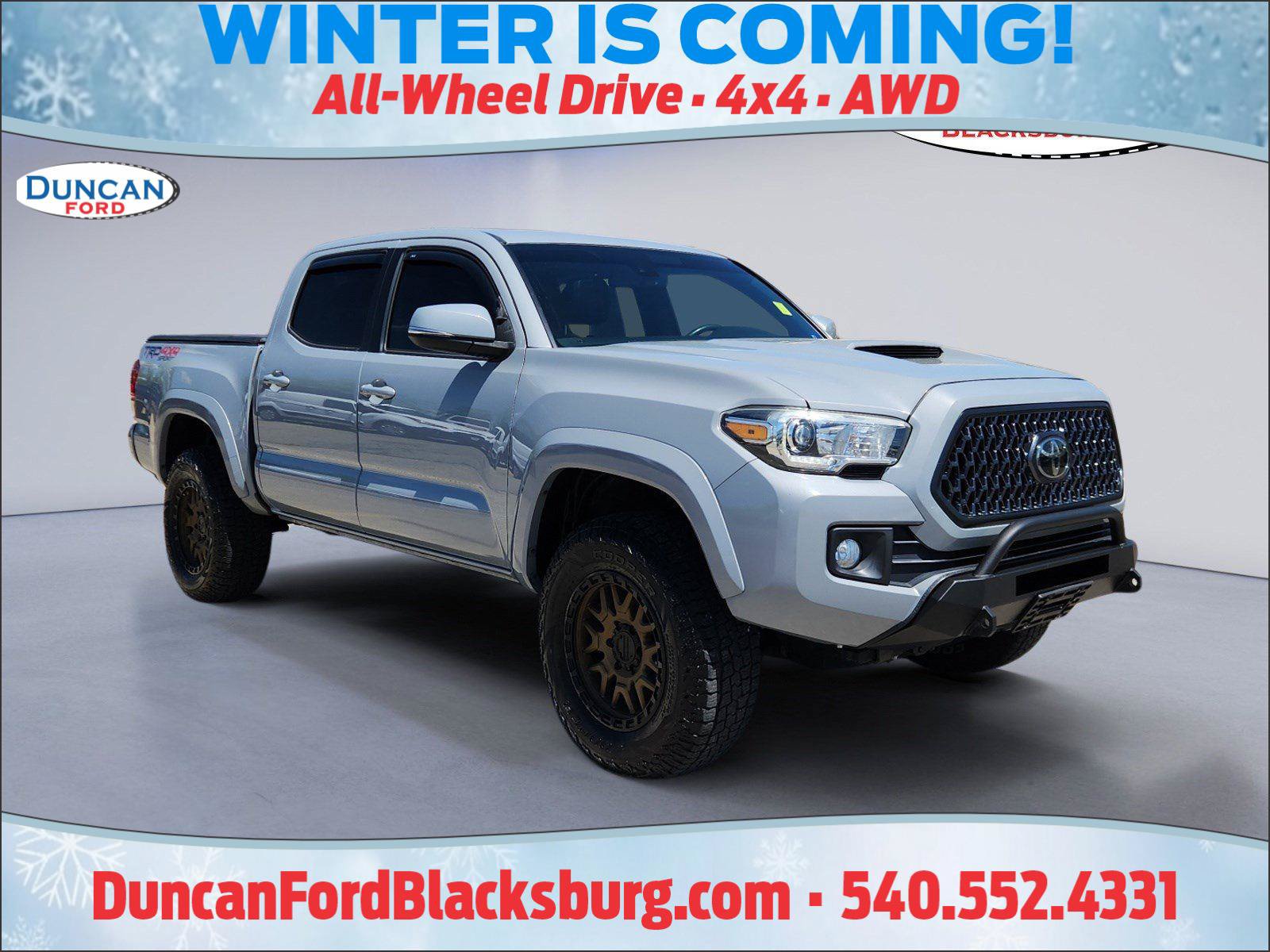 Used 2018 Toyota Tacoma TRD Sport AWD/4WD image 1