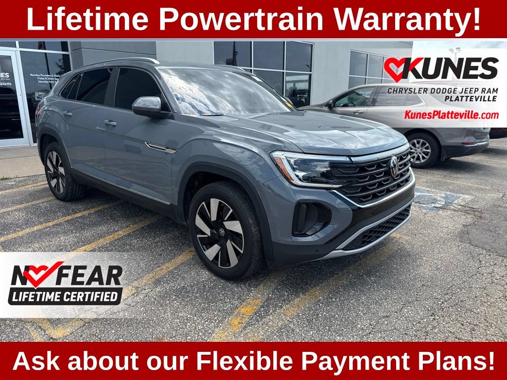 Used 2024 Volkswagen Atlas Cross Sport SEL AWD/4WD image 2