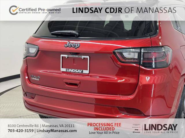 Certified 2024 Jeep Compass Limited w/ High Altitude Package AWD/4WD image 10