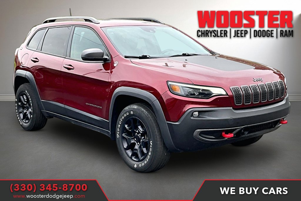 Used 2021 Jeep Cherokee Trailhawk w/ Sun, Sound & Nav Group AWD/4WD image 1