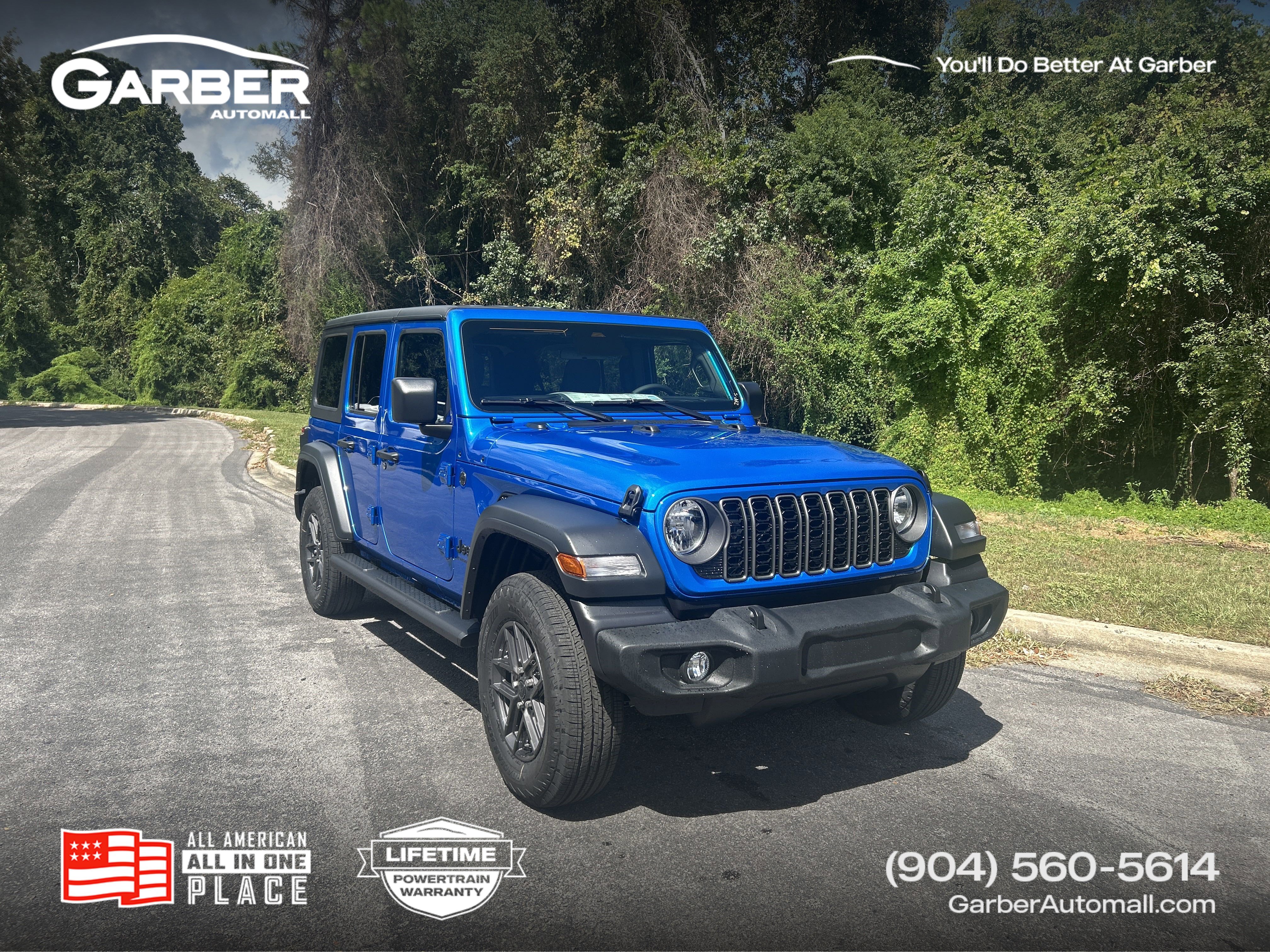 New 2025 Jeep Wrangler Sport S