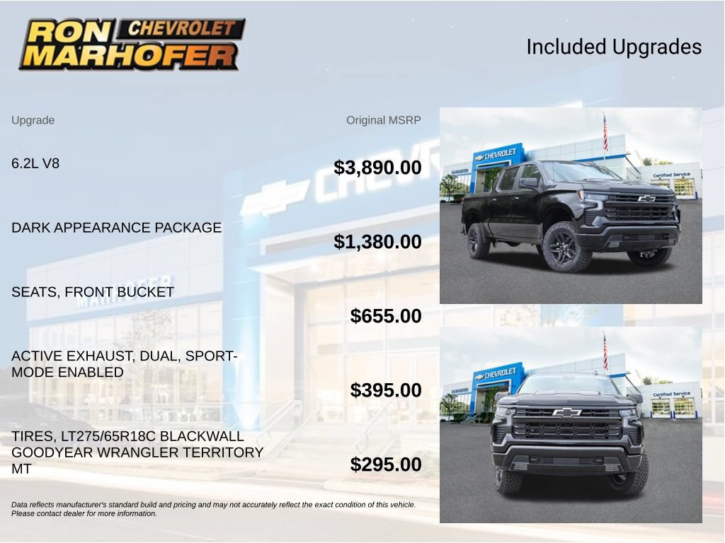 New 2026 Chevrolet Silverado 1500 LT Trail Boss w/ Dark Appearance Package AWD/4WD image 6