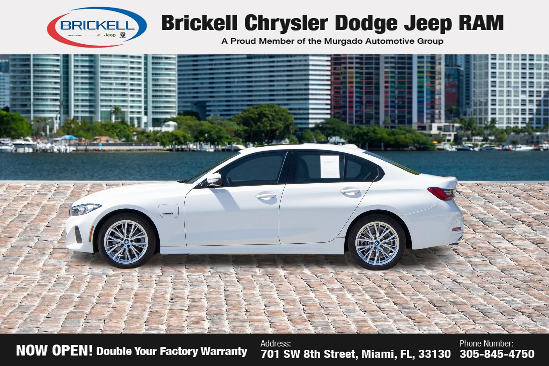 Used 2023 BMW 330e w/ Driving Assistance Package RWD image 8
