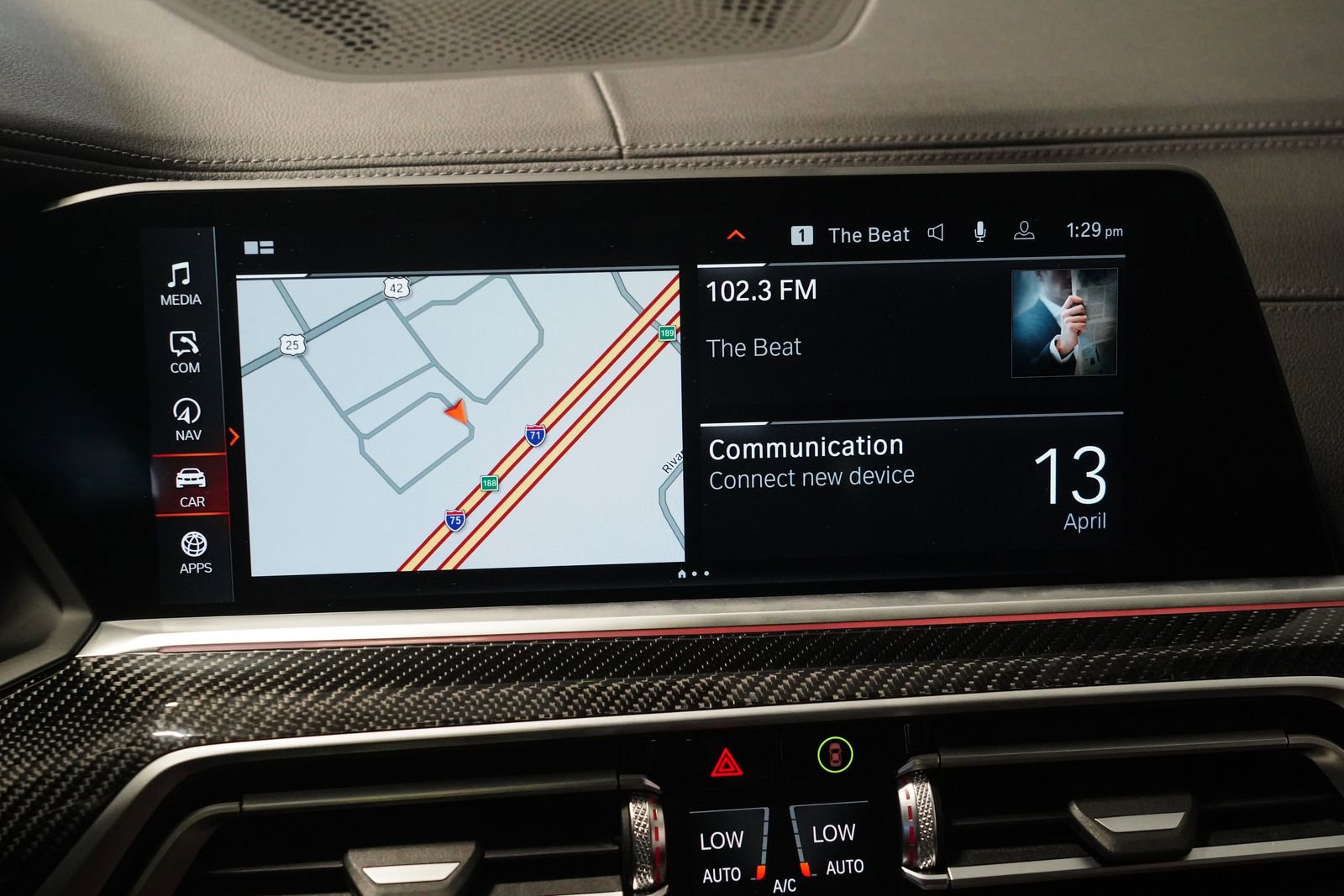 Used 2021 BMW X6 M50i w/ Executive Package image 20